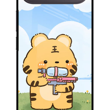 Tiger Treat Vivo X300 FE 5G Metal Case Back Cover by Casekaro