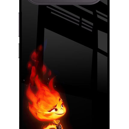 Ember Flame Vivo X300 FE 5G Metal Case Back Cover by Casekaro