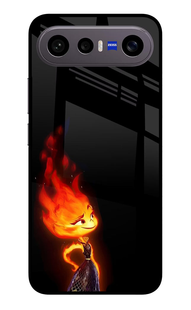 Ember Flame Vivo X300 FE 5G Metal Case Back Cover by Casekaro
