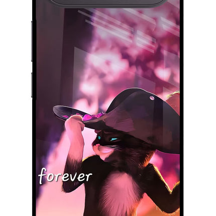 Forever Cat Vivo X300 FE 5G Metal Case Back Cover by Casekaro
