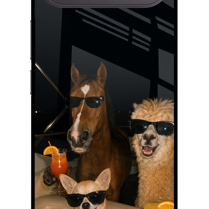 Party Squad Vivo X300 FE 5G Metal Case Back Cover by Casekaro