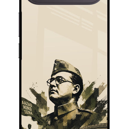 Netaji Rising Vivo X300 FE 5G Metal Case Back Cover by Casekaro