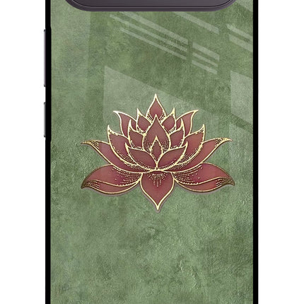 Lotus Grace Vivo X300 FE 5G Metal Case Back Cover by Casekaro