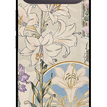 White Lily Vivo X300 FE 5G Metal Case Back Cover by Casekaro