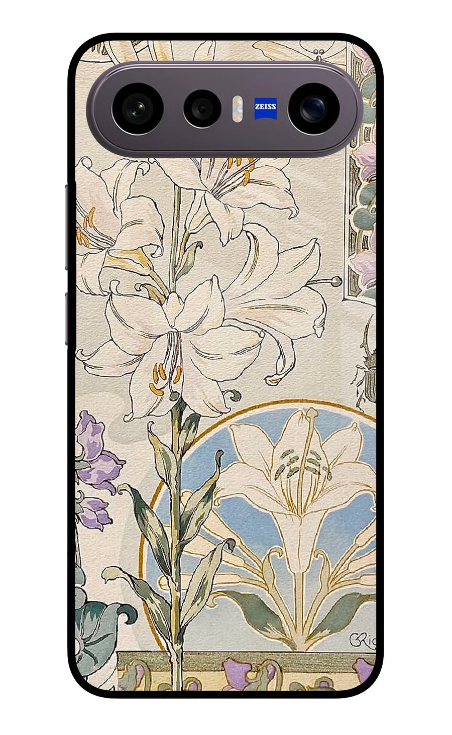 White Lily Vivo X300 FE 5G Back Cover, Metal case