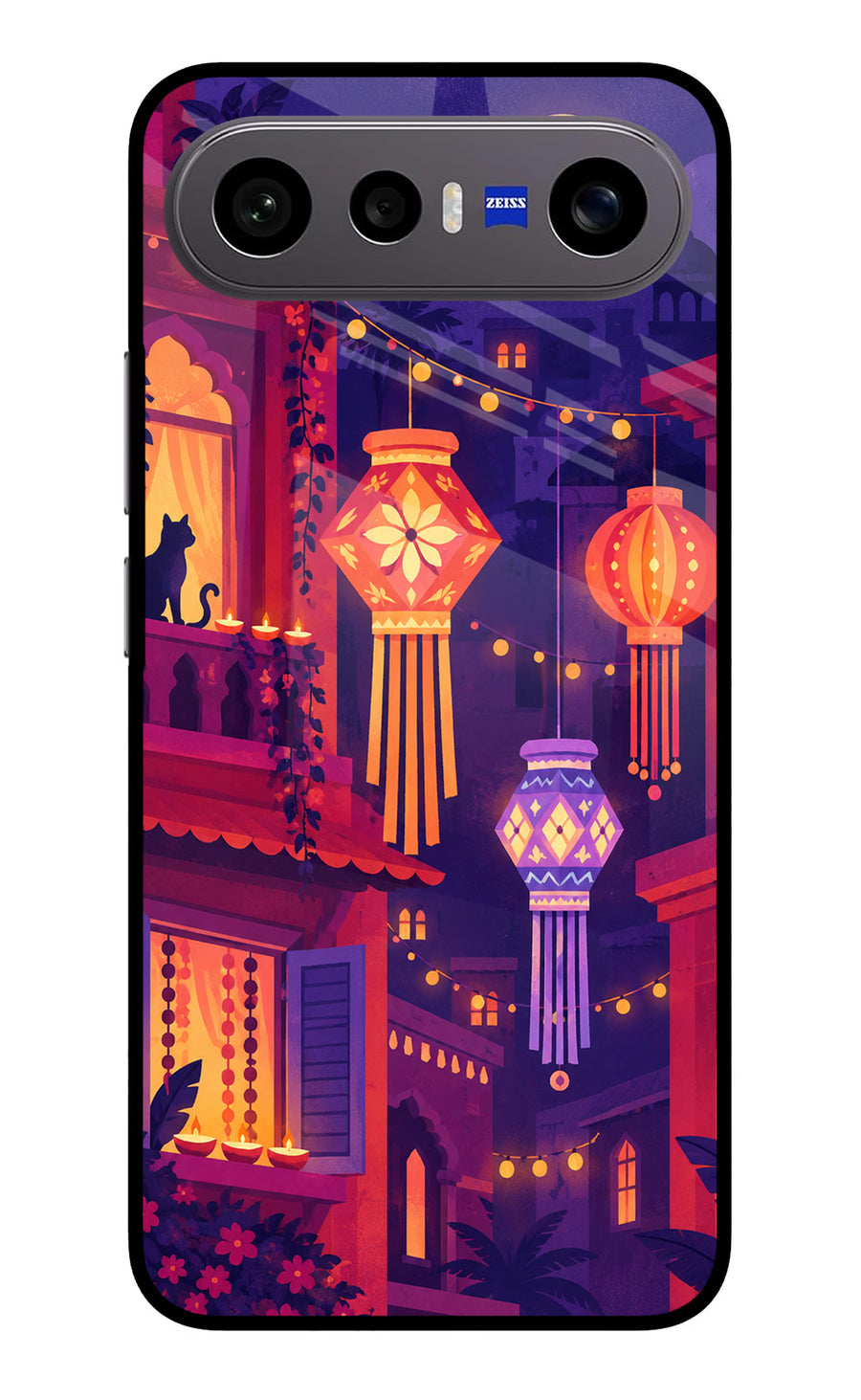 Lantern Lane Vivo X300 FE 5G Back Cover, Metal case