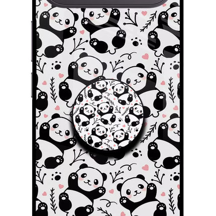 Cute Panda Vivo X300 FE 5G Pop Case by Casekaro