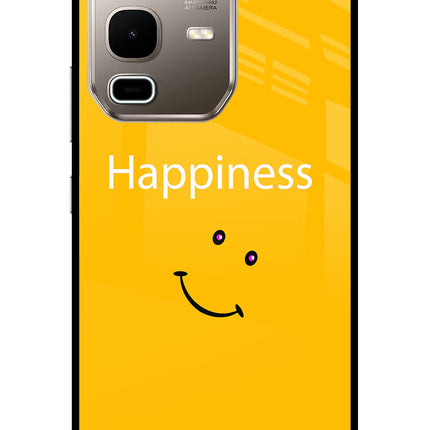 Happiness With Smiley Infinix Note 50s 5G Plus Metal Case Back Cover by Casekaro