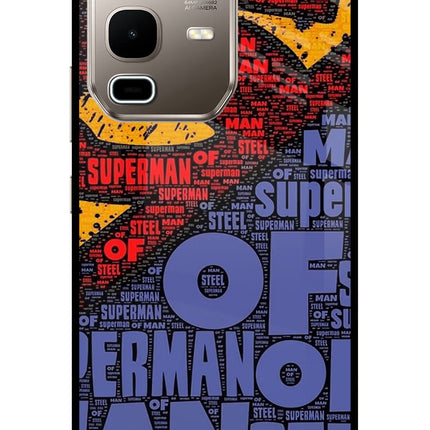 Superman Infinix Note 50s 5G Plus Metal Case Back Cover by Casekaro