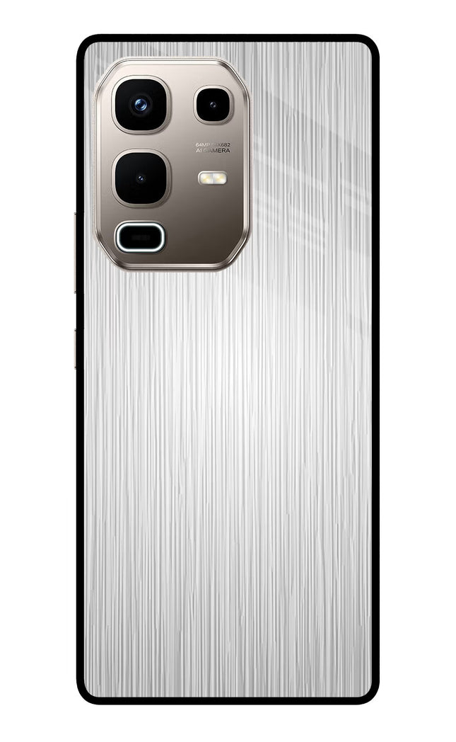 Wooden Grey Texture Infinix Note 50s 5G Plus Metal Case Back Cover by Casekaro