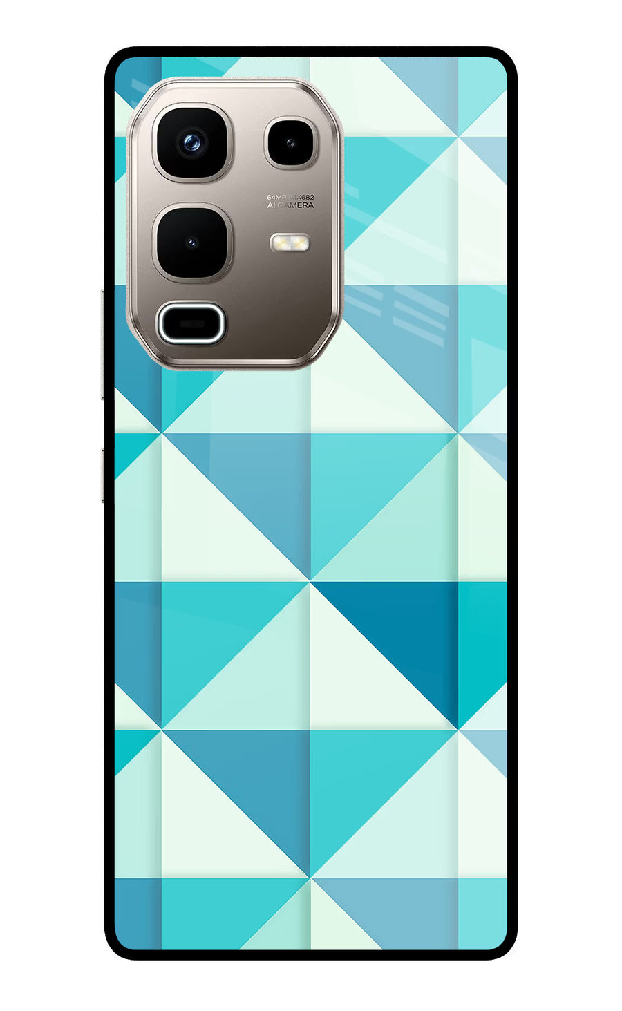 Abstract Infinix Note 50s 5G Plus Back Cover, Metal case