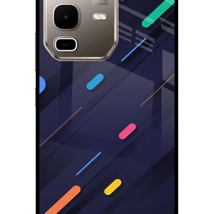 Abstract Design Infinix Note 50s 5G Plus Metal Case Back Cover by Casekaro
