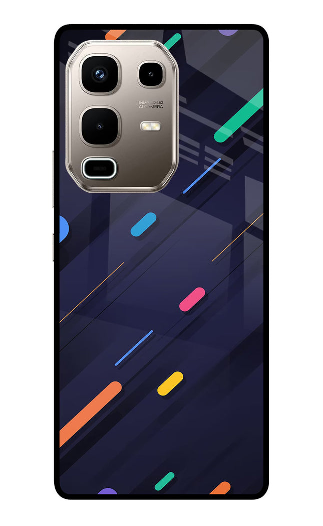 Abstract Design Infinix Note 50s 5G Plus Metal Case Back Cover by Casekaro