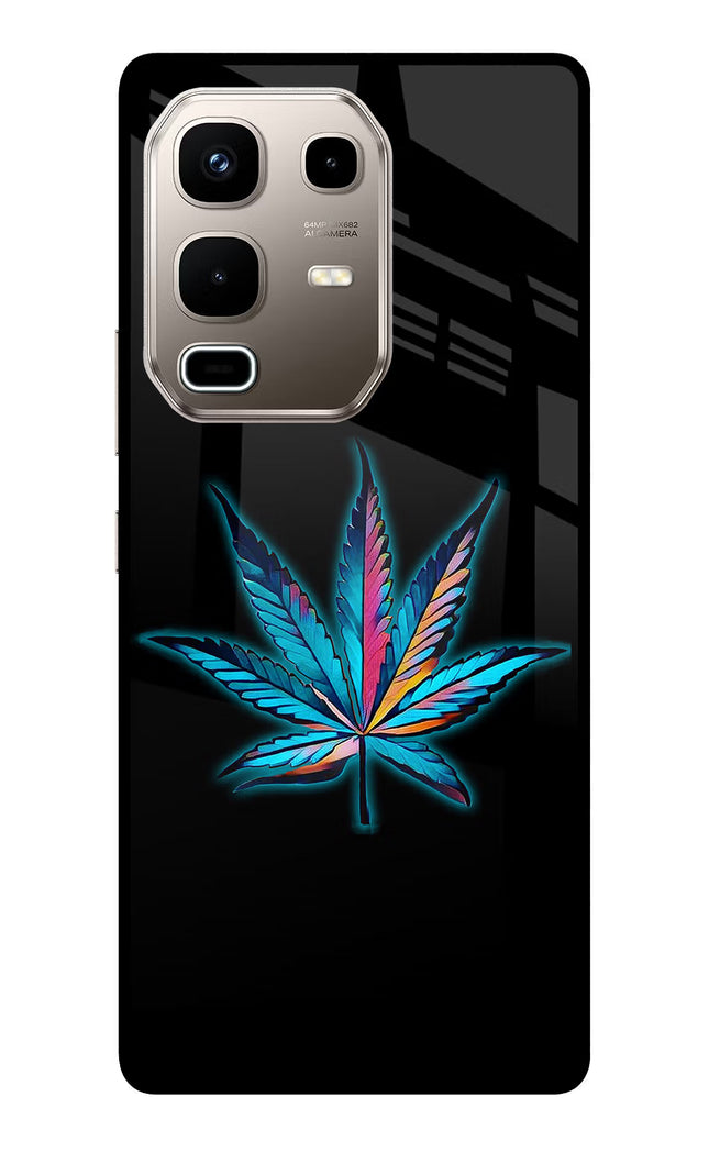 Weed Infinix Note 50s 5G Plus Metal Case Back Cover by Casekaro