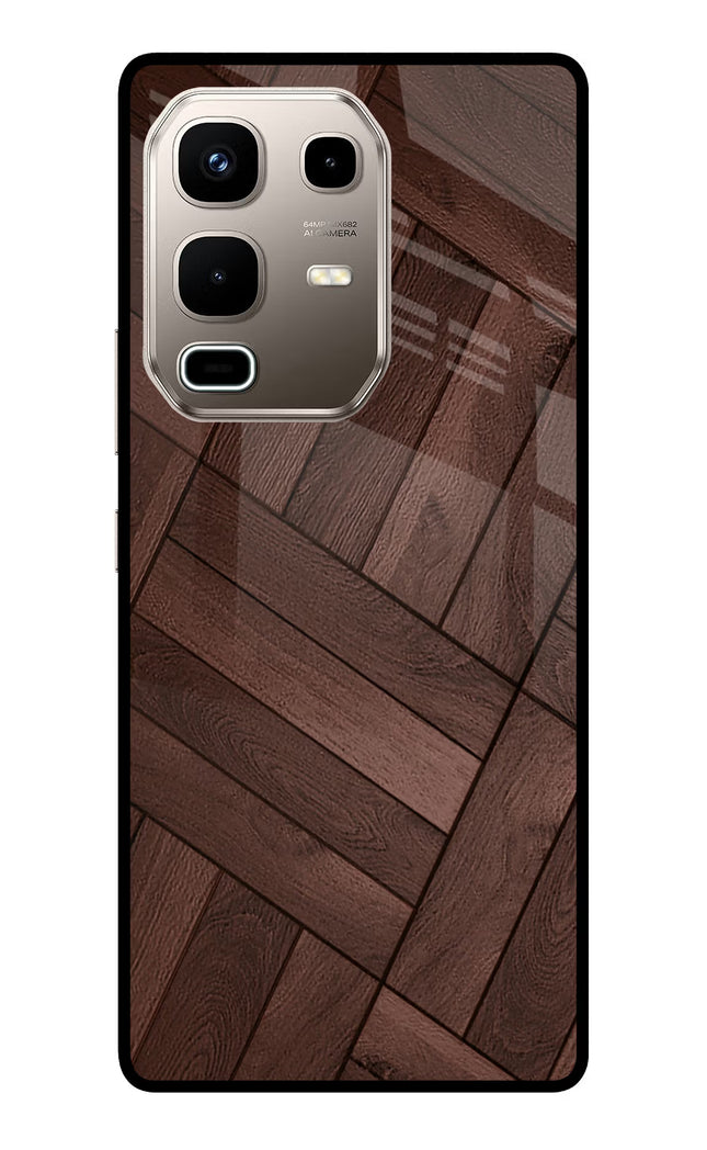 Wooden Texture Design Infinix Note 50s 5G Plus Metal Case Back Cover by Casekaro