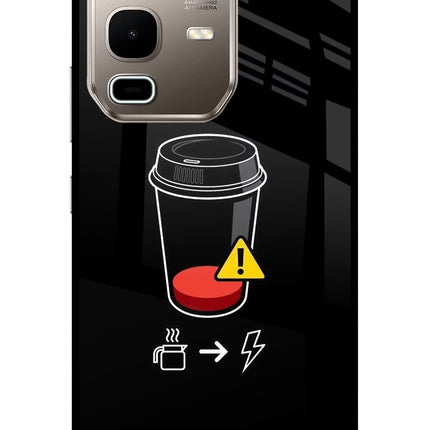 Coffee Infinix Note 50s 5G Plus Metal Case Back Cover by Casekaro