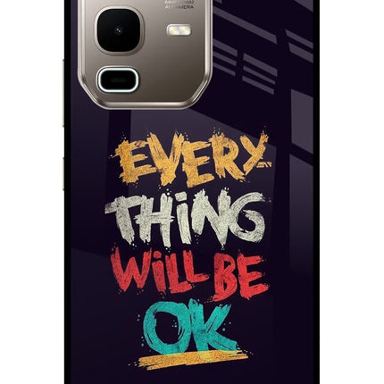 Everything Will Be Ok Infinix Note 50s 5G Plus Metal Case Back Cover by Casekaro