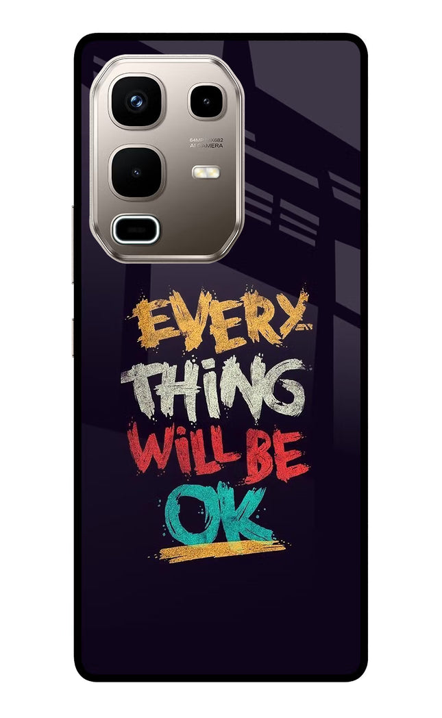 Everything Will Be Ok Infinix Note 50s 5G Plus Metal Case Back Cover by Casekaro
