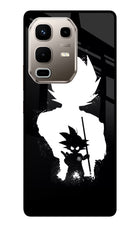 Goku Shadow Infinix Note 50s 5G Plus Metal Case Back Cover by Casekaro