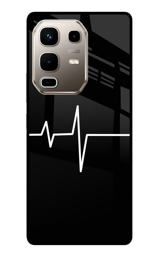 Heart Beats Infinix Note 50s 5G Plus Metal Case Back Cover by Casekaro