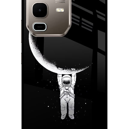 Moon Space Infinix Note 50s 5G Plus Metal Case Back Cover by Casekaro