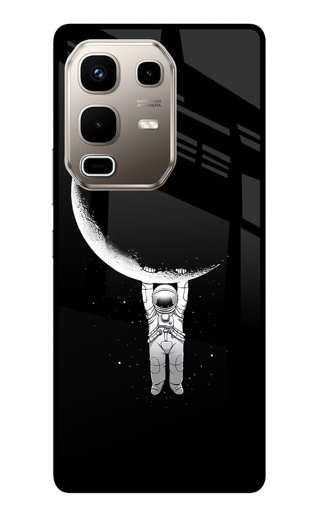 Moon Space Infinix Note 50s 5G Plus Metal Case Back Cover by Casekaro