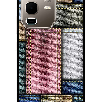 Multicolor Jeans Infinix Note 50s 5G Plus Metal Case Back Cover by Casekaro