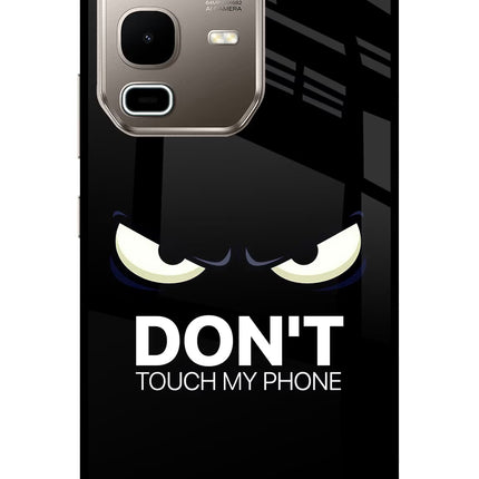 Don'T Touch My Phone Infinix Note 50s 5G Plus Metal Case Back Cover by Casekaro