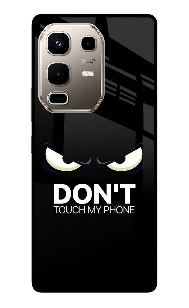 Don'T Touch My Phone Infinix Note 50s 5G Plus Metal Case Back Cover by Casekaro