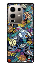 Space Abstract Infinix Note 50s 5G Plus Metal Case Back Cover by Casekaro