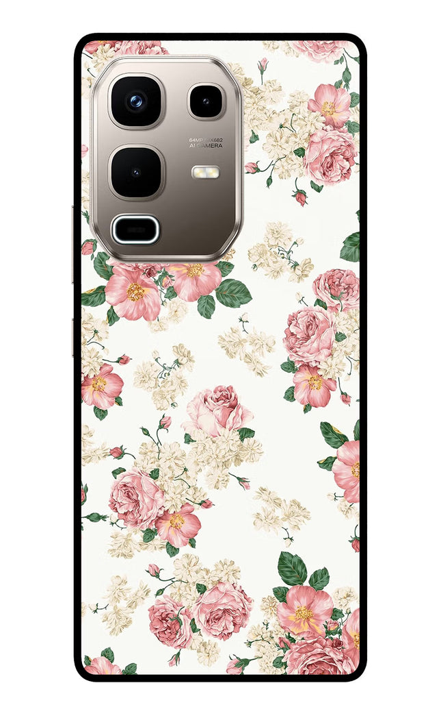 Flowers Infinix Note 50s 5G Plus Metal Case Back Cover by Casekaro