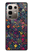 Geometric Abstract Infinix Note 50s 5G Plus Metal Case Back Cover by Casekaro