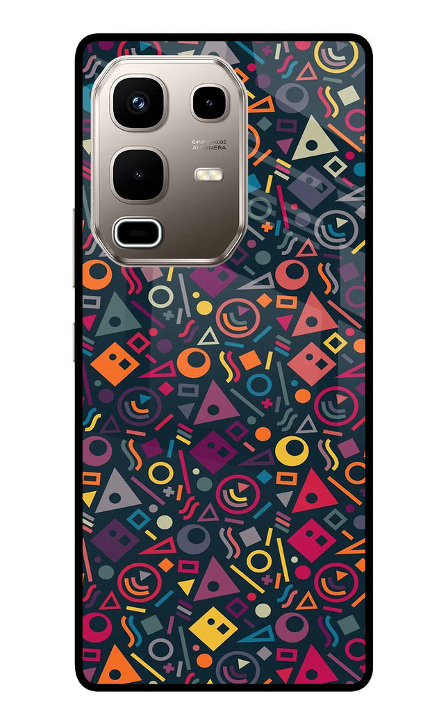 Geometric Abstract Infinix Note 50s 5G Plus Metal Case Back Cover by Casekaro