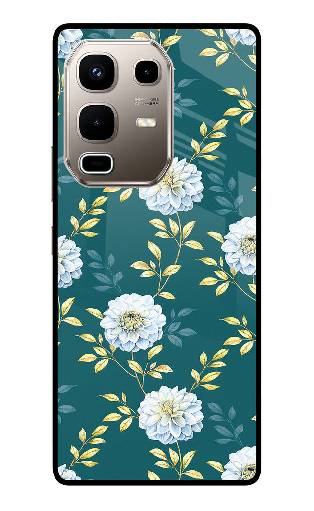 Flowers Infinix Note 50s 5G Plus Metal Case Back Cover by Casekaro