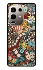 Cinema Abstract Infinix Note 50s 5G Plus Metal Case Back Cover by Casekaro
