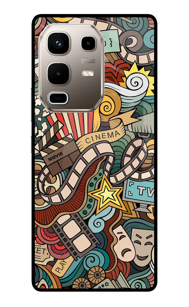 Cinema Abstract Infinix Note 50s 5G Plus Metal Case Back Cover by Casekaro