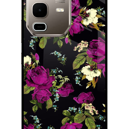 Flowers Infinix Note 50s 5G Plus Metal Case Back Cover by Casekaro