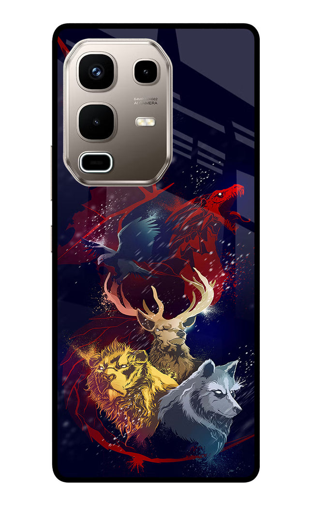 Game Of Thrones Infinix Note 50s 5G Plus Metal Case Back Cover by Casekaro