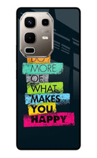 Do More Of What Makes You Happy Infinix Note 50s 5G Plus Metal Case Back Cover by Casekaro
