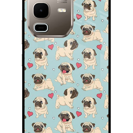 Pug Dog Infinix Note 50s 5G Plus Metal Case Back Cover by Casekaro