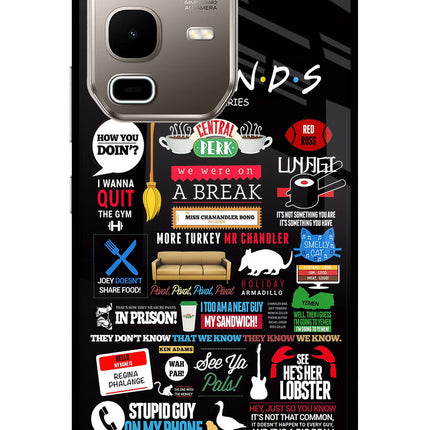FRIENDS Infinix Note 50s 5G Plus Metal Case Back Cover by Casekaro