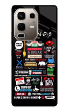 FRIENDS Infinix Note 50s 5G Plus Metal Case Back Cover by Casekaro