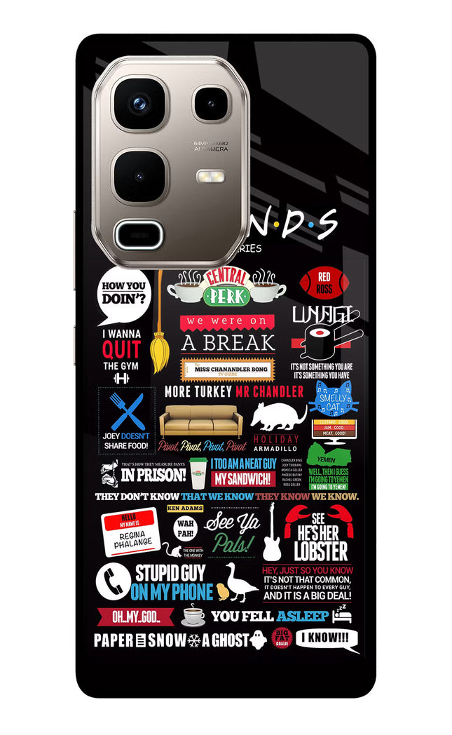 FRIENDS Infinix Note 50s 5G Plus Metal Case Back Cover by Casekaro