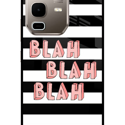Blah Blah Blah Infinix Note 50s 5G Plus Metal Case Back Cover by Casekaro