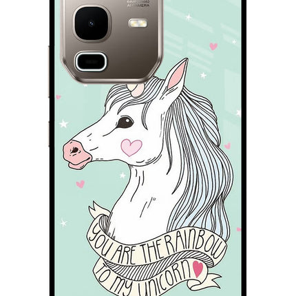 Unicorn Wallpaper Infinix Note 50s 5G Plus Metal Case Back Cover by Casekaro