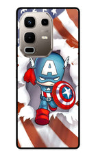 Captain America Infinix Note 50s 5G Plus Metal Case Back Cover by Casekaro