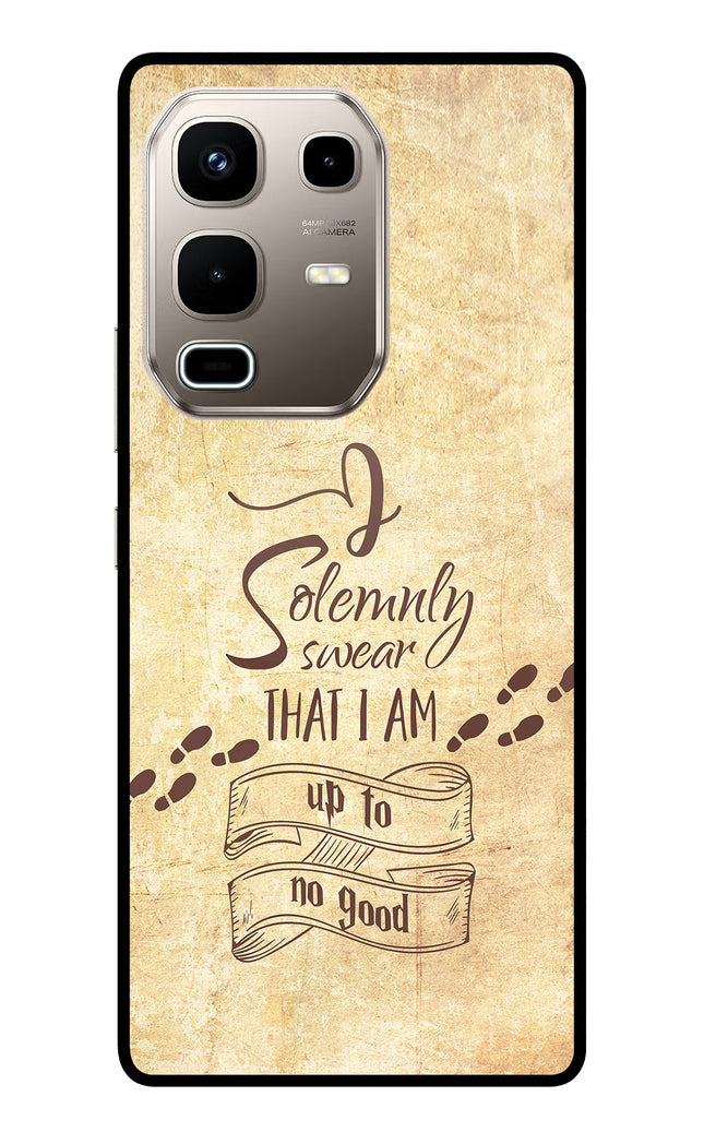 I Solemnly swear that i up to no good Infinix Note 50s 5G Plus Metal Case Back Cover by Casekaro