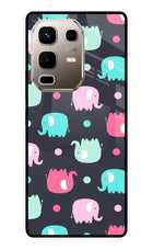 Elephants Infinix Note 50s 5G Plus Metal Case Back Cover by Casekaro
