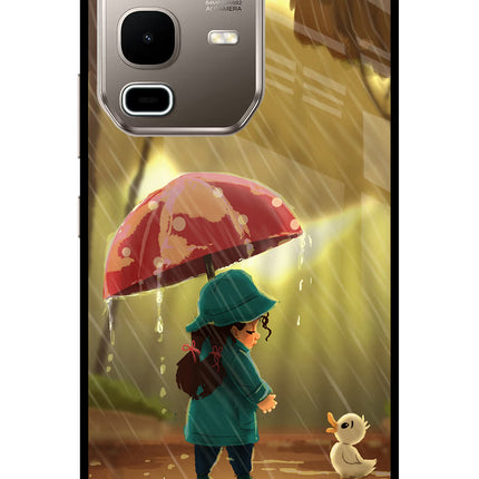 Rainy Day Infinix Note 50s 5G Plus Metal Case Back Cover by Casekaro