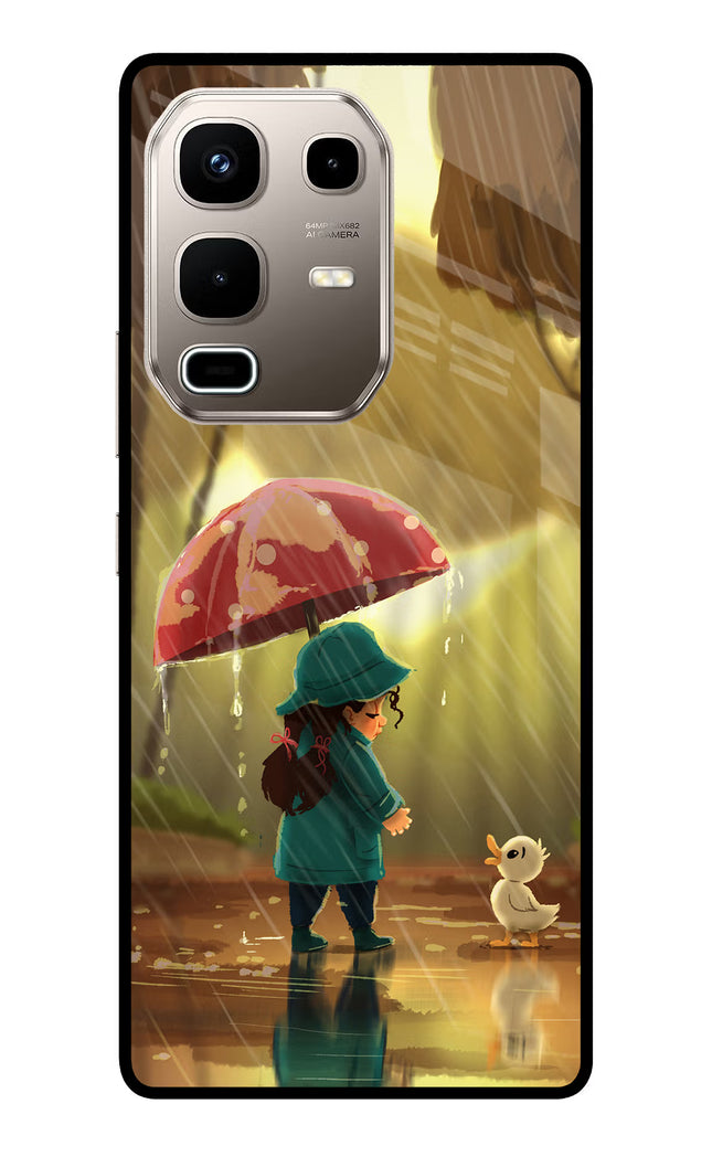Rainy Day Infinix Note 50s 5G Plus Metal Case Back Cover by Casekaro